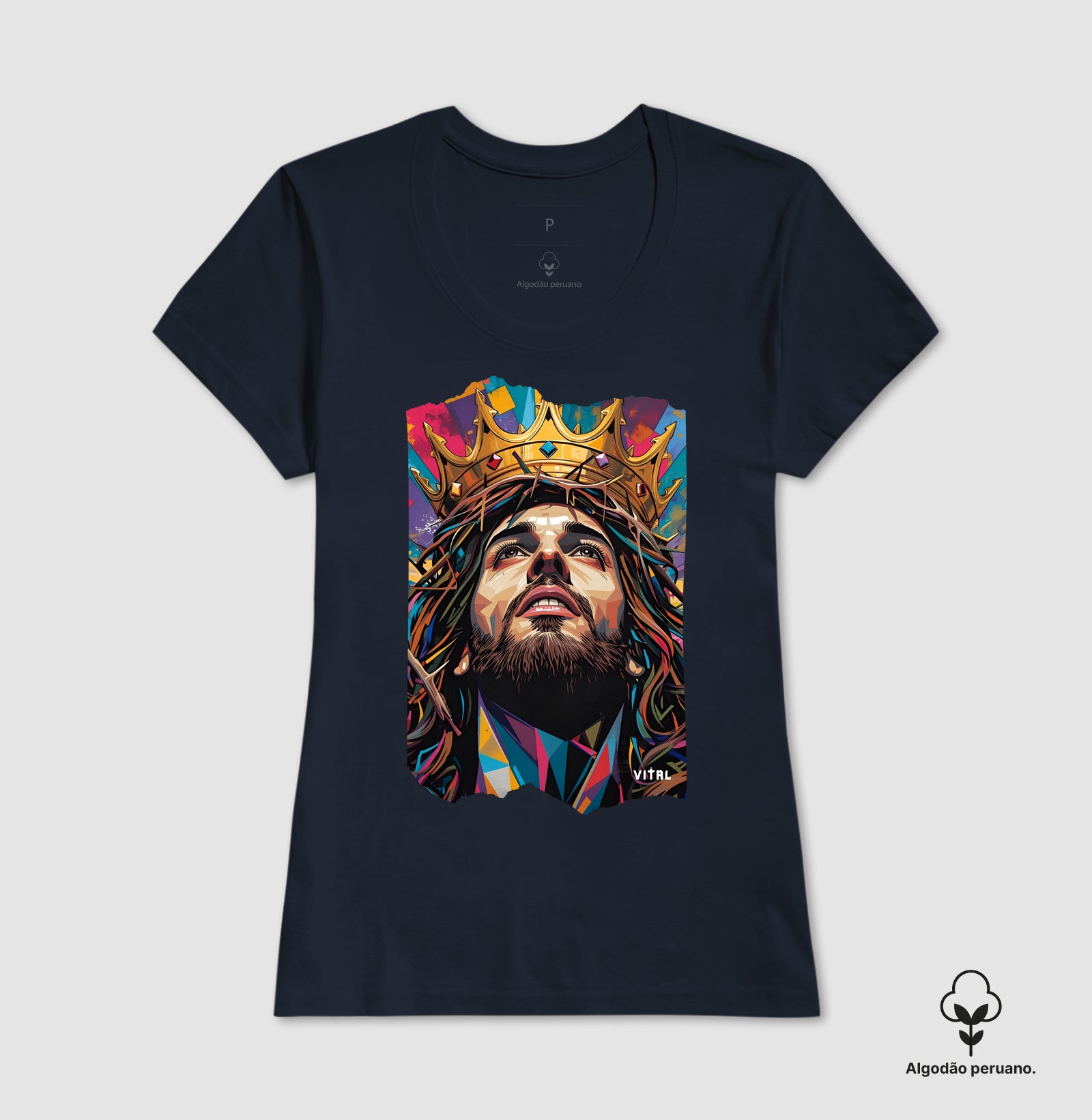Jesus The King [Algodão Peruano]