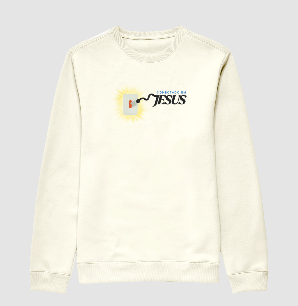 Suéter Conectado em Jesus