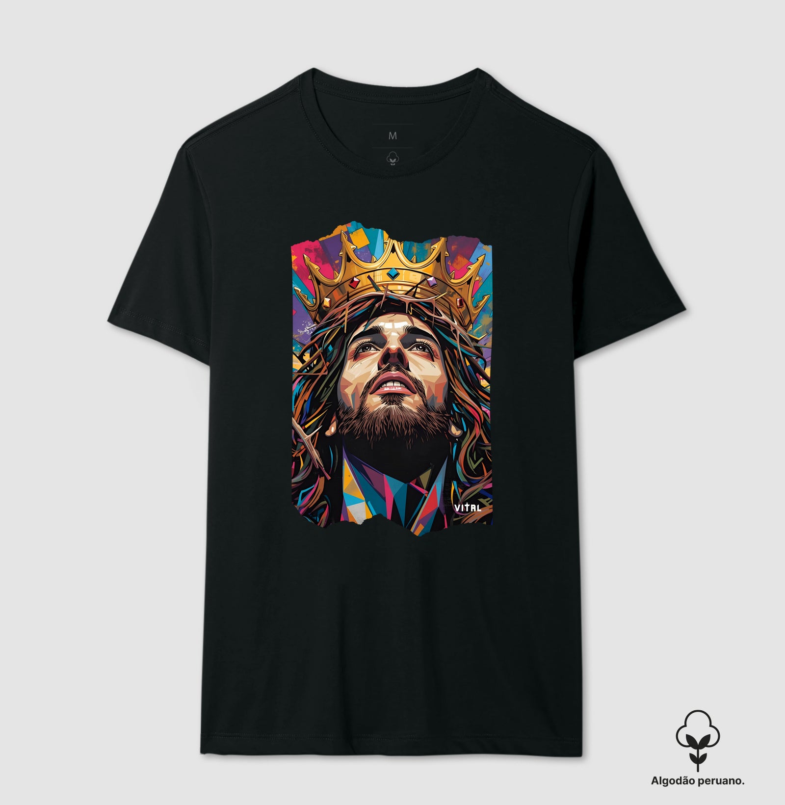Jesus The King [Algodão Peruano]