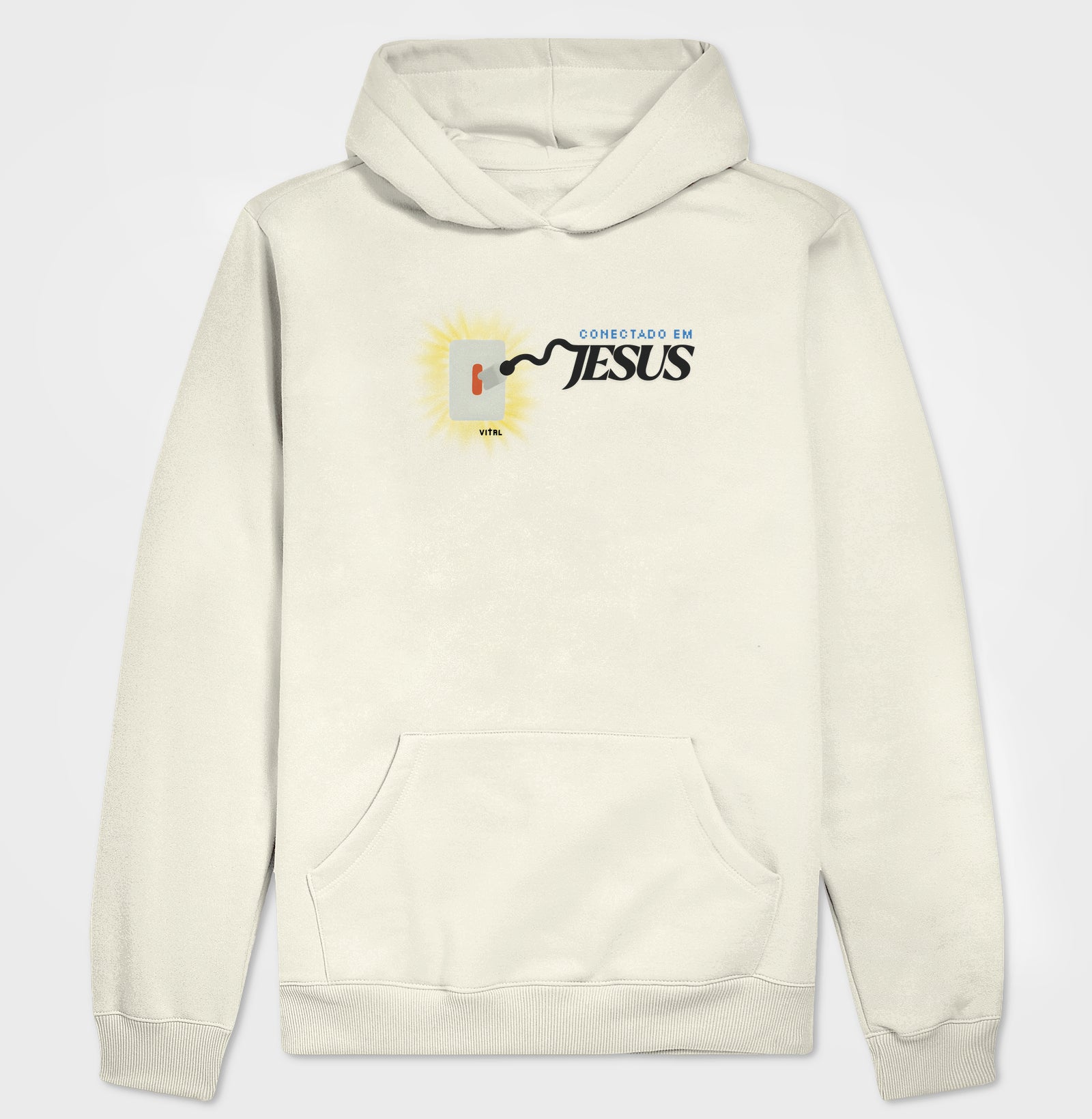 Hoodie Conectado em Jesus