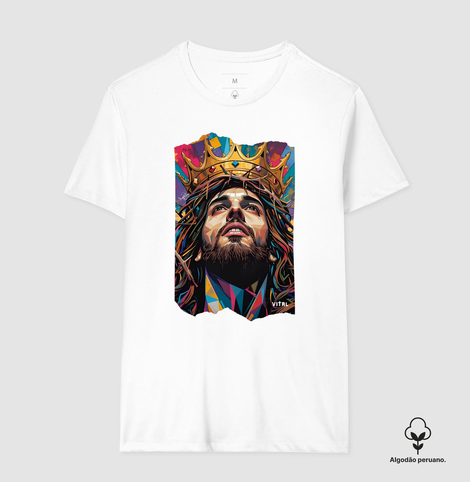 Jesus The King [Algodão Peruano]