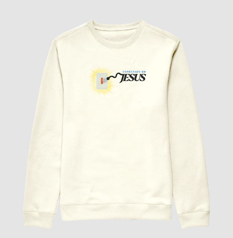 Suéter Conectado em Jesus