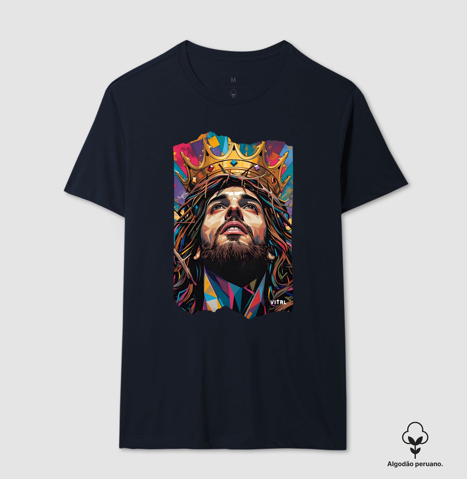 Jesus The King [Algodão Peruano]