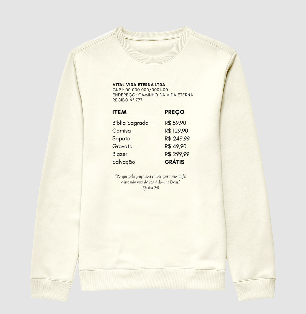 Suéter Salvação Grátis
