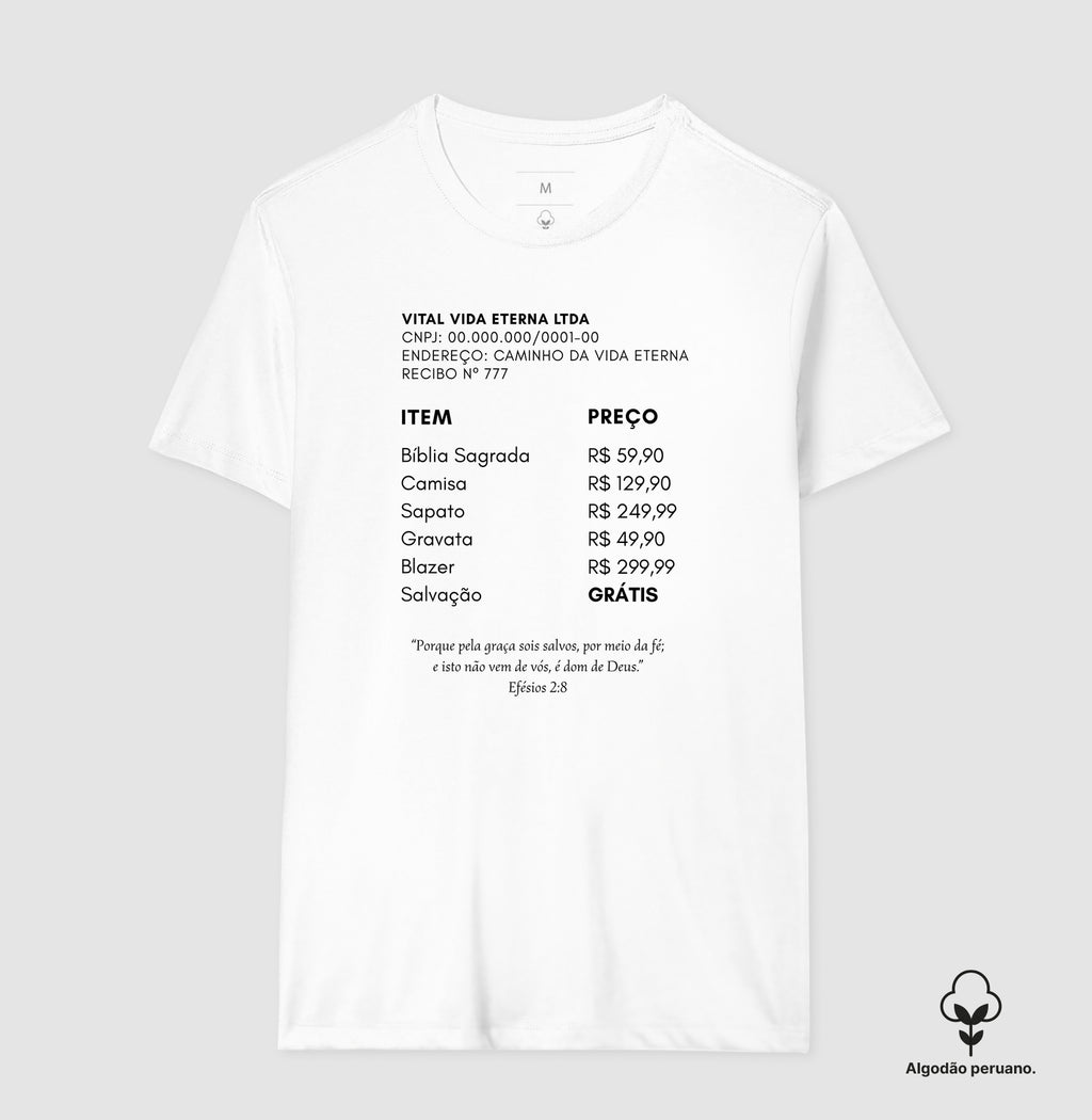 Salvação Grátis [Algodão Peruano]