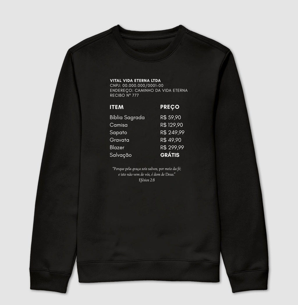 Suéter Salvação Grátis