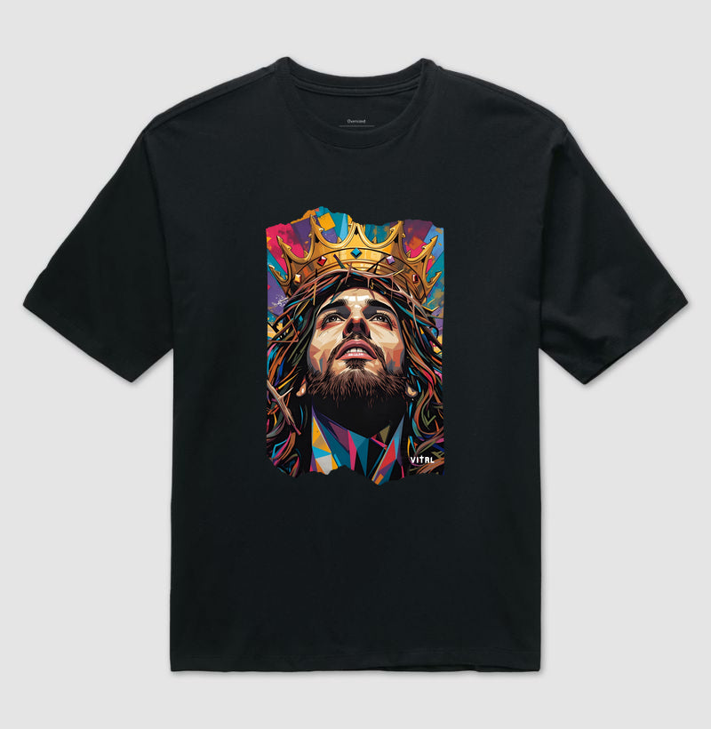Oversized Jesus The King