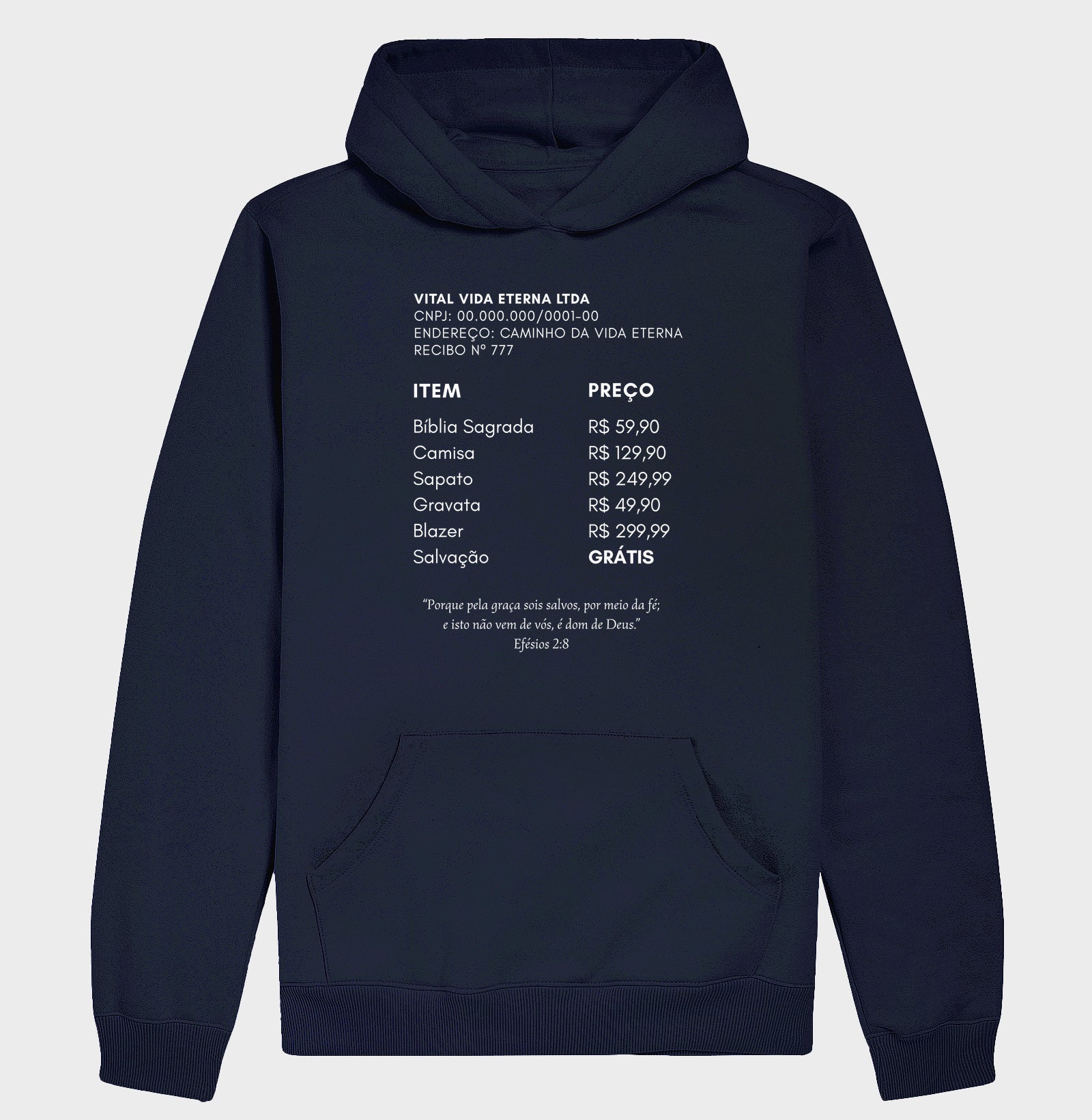 Hoodie Salvação Grátis